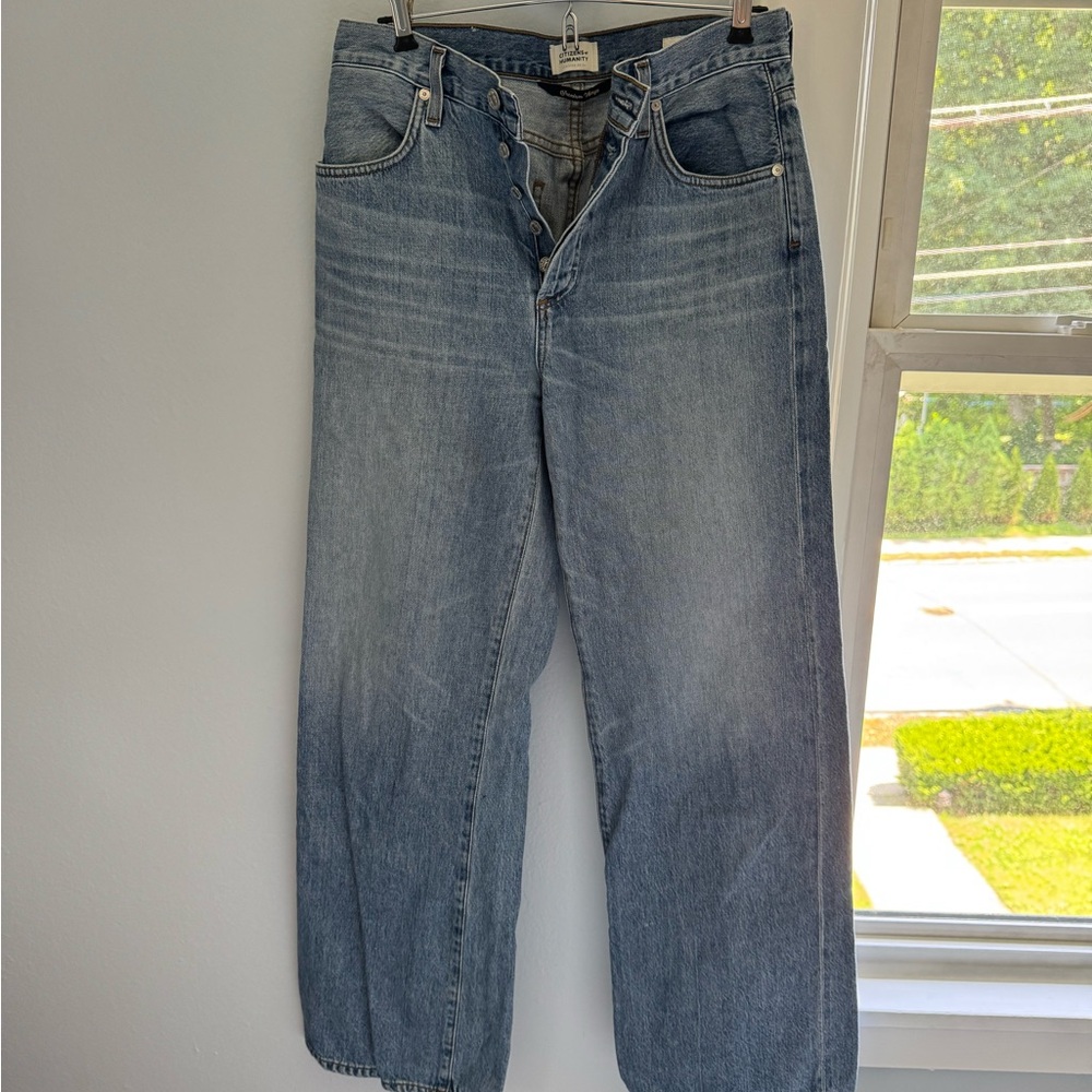 Citizens Of Humanity Blue Relaxed Jeans